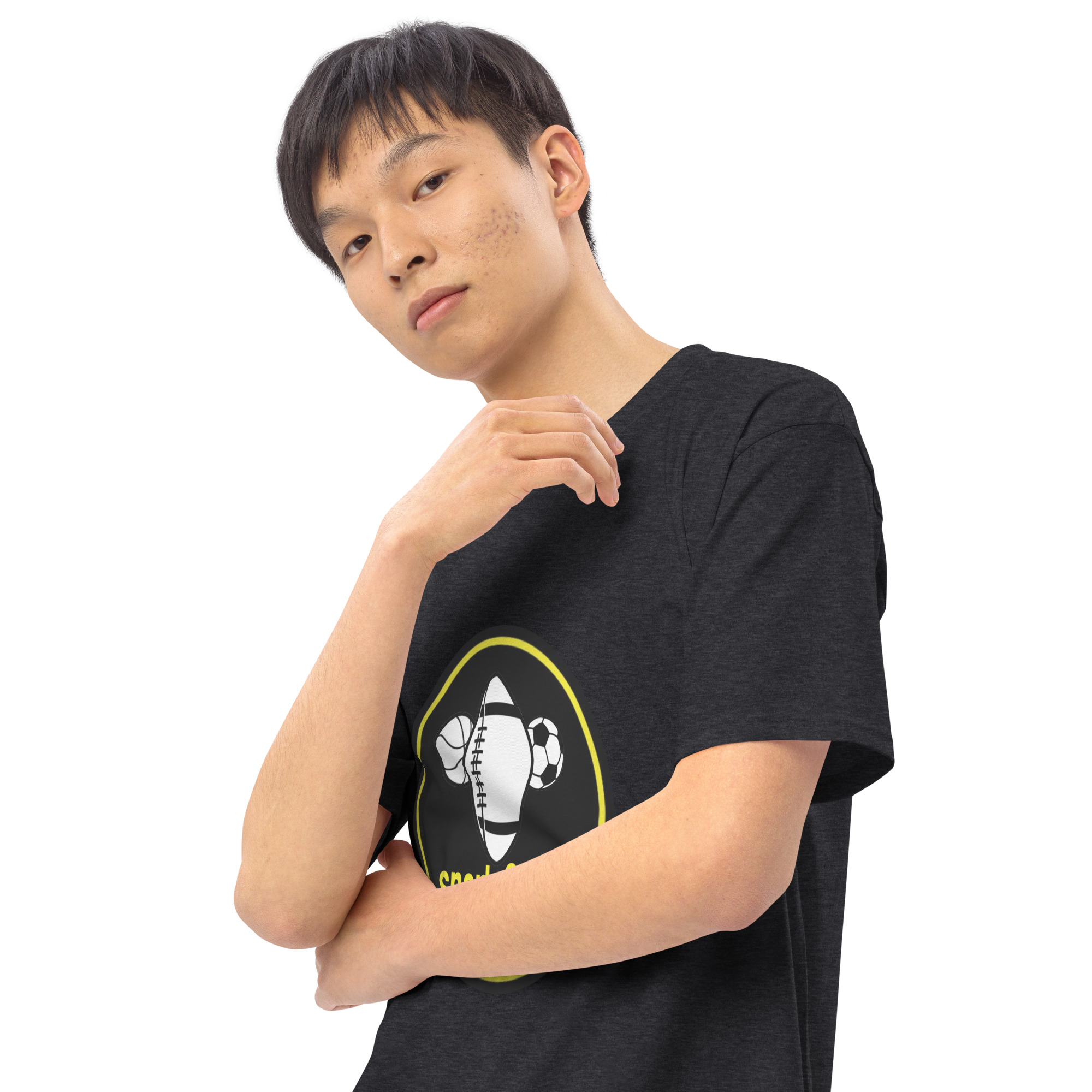 sports CAST big logo Tee - Image 9