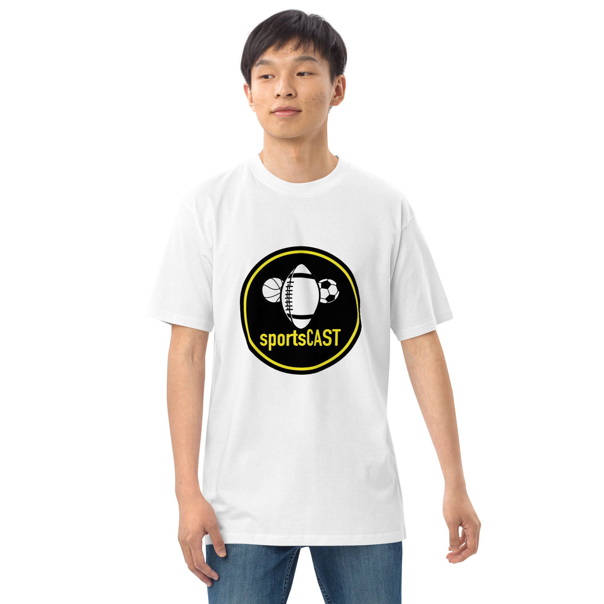 sports CAST big logo Tee - Image 35