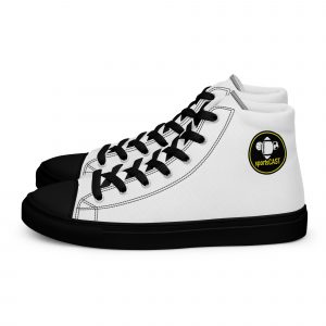 The Sports Cast - Men’s high top canvas shoes