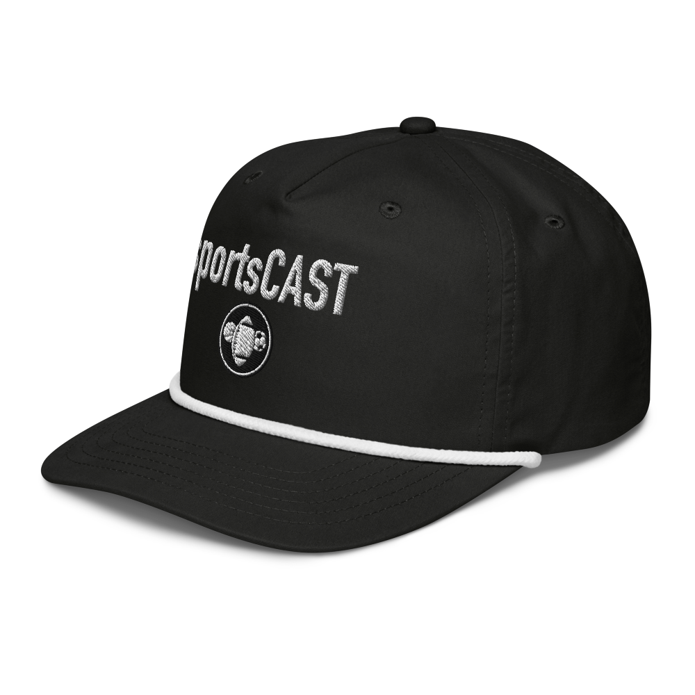 The Sports Cast Long Logo - Golf rope hat - Image 5