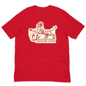 Vintage Houston Cougars Logo Tee
