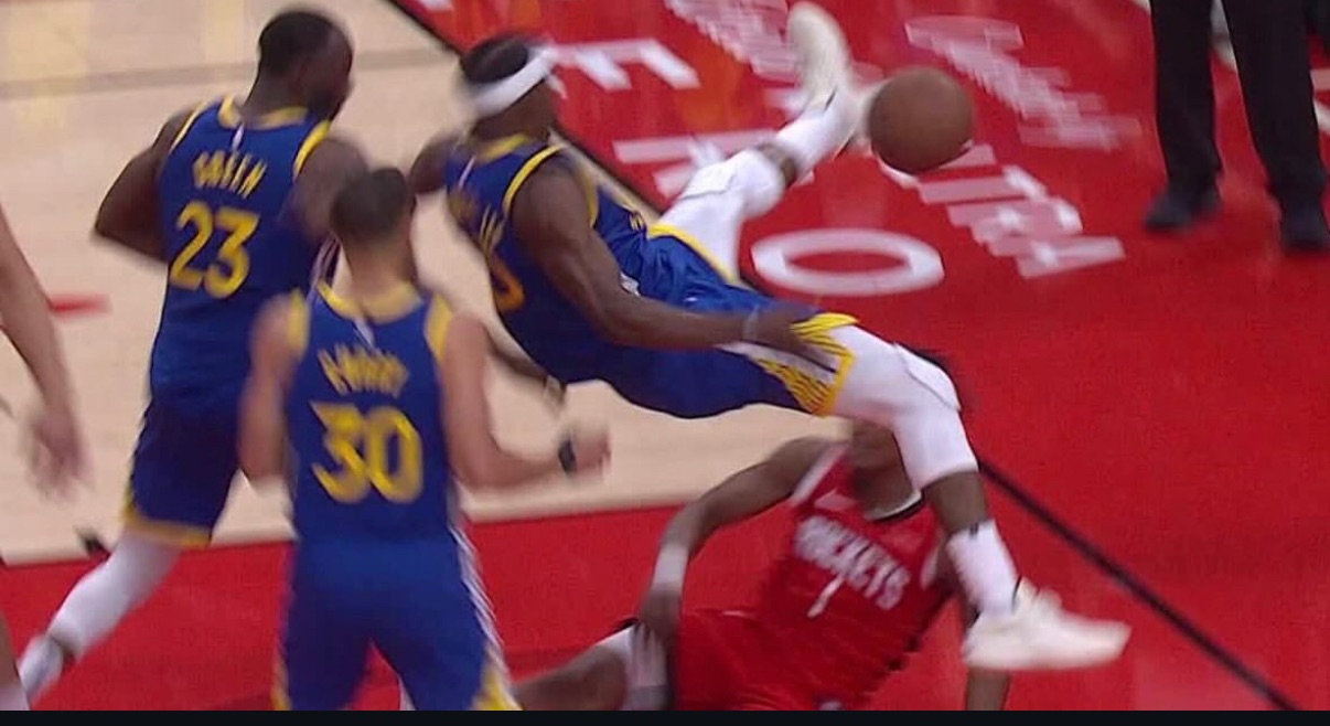 Jimmy Butler Falling Jimmy Butler exits Game 2 loss to Rockets with pelvis injury | The ...