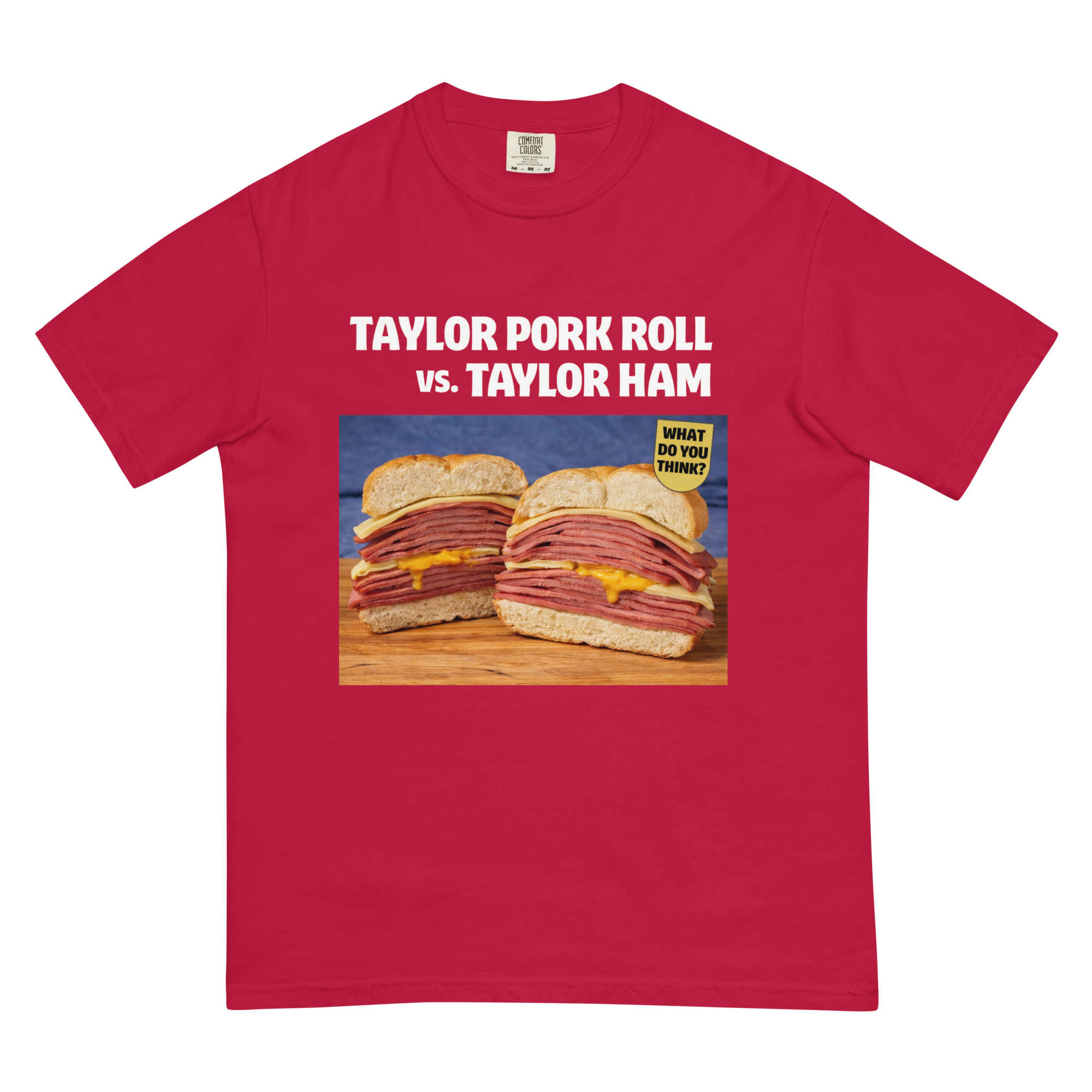 Pork Roll vs Taylor Ham Tee
